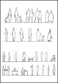 Architects Technique In Drawing People Drawing People Architecture Sketch Sketches Of People