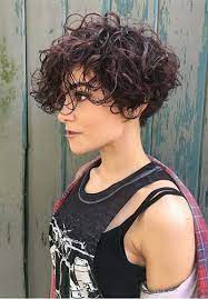 40 Cute Short Curly Hairstyles Ideas For Women Fashionnita Curly Hair Styles Cute Short Curly Hairstyles Curly Pixie Hairstyles