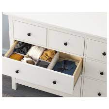 If you have ample closet space, a smaller piece may be all you need. Hemnes 8 Drawer Dresser White Stain 63x37 3 8 Ikea