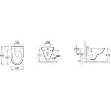 Cuvette wc suspendue sans bride. Cuvette Suspendue Odeon Blanc Jacob Delafon E1080 00 Sobrico