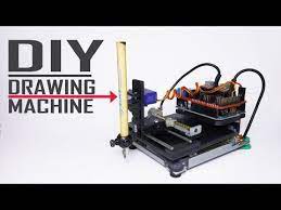 How To Make A Simple Cnc Drawing Machine Without Arduino Coding Youtube Drawing Machine Arduino Arduino Cnc