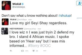 Wizkid who turns a year older on 16th of july. Wizkid Wrote One Dance Seyi Shay Tooxclusive