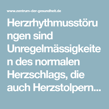 Herzrhythmusstorungen Naturheilkundliche Losungen Herzrhythmusstorungen Herz Herzschlag