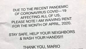 The cost of finding tenants. This Brooklyn Landlord Just Canceled Rent For Hundreds Of Tenants The New York Times