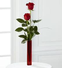 Same day, hand delivered flowers from your phone or fortunately, our send flowers same day services promise a streamlined process. Two Roses In A Bud Vase In Sandy Ut Absolutely Flowers
