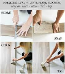 Installing Luxury Vinyl Plank Flooring Score Snap Click Tap Vinyl Plank Flooring Luxury Vinyl Plank Flooring Vinyl Plank Flooring Bathroom
