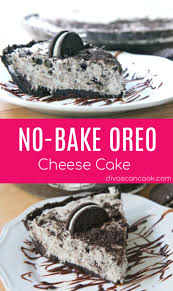 No Bake Oreo Cheese Cake Recipe Easy Recipe Oreo Cheesecake Cookies And Cream Cheesecake Cream Cheese Recipes