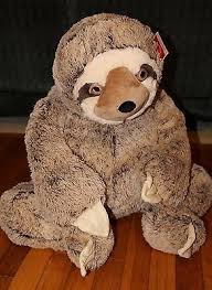 Perfect Big Sloth Plush Toy And Pics In 2020 Sloth Plush Big Stuffed Animal Sloth Stuffed Animal