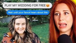 violinist EXPOSES former bully who wanted her to play wedding for FREE  REACTION, #CharlotteDobre