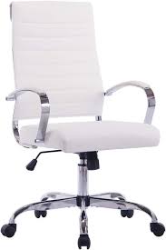 Sidanli White Computer Chair Conference Chairs With Pu Leather In 2020 Conference Chairs Chair Outdoor Lounge Chair Cushions