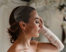 Rosa Birdcage Schleier Voilette Mariée Rosa Schleier Französische Netting  Schleier Blush Rosa Fascinator Birdcage Schleier Rosa Mini Schleier  Brautschmuck Rosa Stirnband