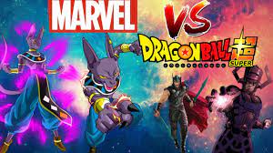 Beerus vs Thor & Galatcus (MARVEL vs Dragon Ball Super) - YouTube