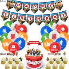 Invitacion de nina roblox imprimir su propio rosa roblox etsy. Roblox Juego Globo Para Decoracion De Fiesta De Cumpleanos Para Nino Y Nina Banner Para Pastel Tematica De Juego Suministros De Bano Para Bebe Juguetes Para Ninos Regalo Decoraciones Diy De Fiestas