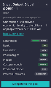 It comes as a browser extension that can be installed on most common browsers including, chrome, edge and firefox. How To Choose A Stake Pool Iohk Support