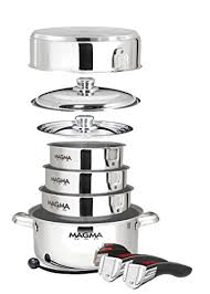 We did not find results for: Magma Products A10 366 Ind A10 366 Ind 10 Piece Gourmet Nesting Stainless Steel Cookware Non Stick Ceramica For Induction Cooktops Buy Online In Angola At Angola Desertcart Com Productid 11320905