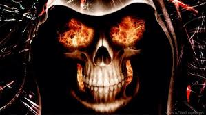 Check spelling or type a new query. Blue Fire Skull 988x556 Wallpaper Teahub Io