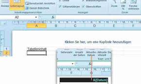 Eigentlich müsste doch excel in der lage sein, alle seiten in ein dokument reinzudrucken. Excel Kopf Und Fusszeilen Einrichten Anleitung Pc Magazin