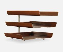 18 x 24 black & white canvas wrap of dr pepper advertising clock and other early memorabilia at the dublin bottling works and w.p kloster museum in dublin texas r54 2014 highsmith. Mid Century Paper Office Tray By Peter Pepper Products Danish Modern L A