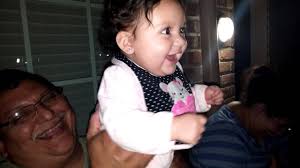 Night time play with mommy and grandpa