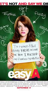 She decides to improve her reputation in highschool by bad rumors about herself. Easy A 2010 Imdb