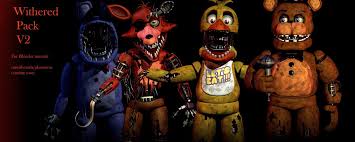 Fnaf 2 Withered Pack V2 Full Download By Coolioart Deviantart Com On Deviantart Modelos