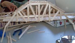 Bridge Popsicle Stick Bridges Craft Stick Crafts Popsicle Stick Crafts