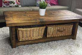 Stylish, beautiful rustic coffee tables—some for design inspiration, some you can buy right now. Handmade Rustic Style Coffee Table Unit Solid Wood Dark Oak Stain Measurements 2 Sizes Available 40cm Wood Coffee Table Rustic Pine Coffee Table Coffee Table