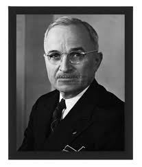 1959 Press Photo Margaret McGovern, President Truman, Dorothy Albert,  Regina Kop