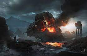 Https Cdnb Artstation Com P Assets Images Images 019 630 529 Large Quentin Gillet Uza Speed Painting S Star Wars Jedi Star Wars Fan Art Star Wars Concept Art