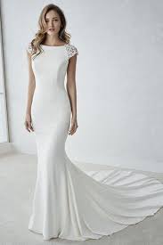 Bridalwear Shop For Truly Special Wedding Dresses Bridesmaid Dresses Accessories In The Heart Of Cardiff In 2020 Crepe Wedding Dress Elegant Wedding Dress Wedding Dresses