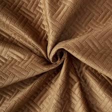 Encasa XO Quilted Velvet Fabric By Meters 54 Inches Wide | Brown Design |  170 Gsm | Ideal For Curtain, Cushion, Upholstery, Bags | 1 Meter Multiple,  Solid : Amazon.in: Home & Kitchen