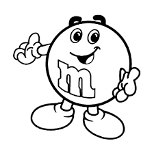 Can be used with the preschool lesson m & m counting chart. Printable M M Coloring Pages Coloring Home