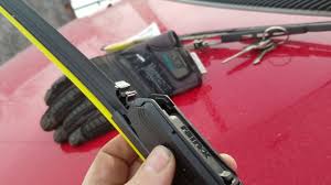 how to install a rain x latitude windshield wiper blade on a 1997 ford f150