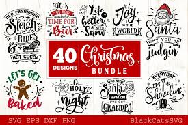 Design vector kit free vector. Christmas Bundle Svg Bundle 40 Designs Vol 4 Example Image 3 Christmas Bundle Joy To The World My First Christmas
