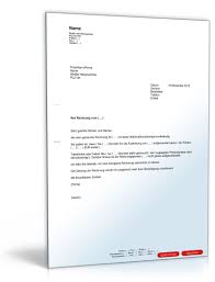 Maybe you would like to learn more about one of these? Aufforderung Korrektur Rechnung Muster Vorlage Zum Download