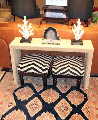 Little Green Notebook Upholstering A Parsons Console Table Nyc Ikea Console Table Ikea Malm Ikea Hack