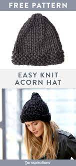 Free Easy Women S Knit Hat Pattern Made With Bernat Mega Bulky Yarn Yarnspi Knitting Patterns Free Hats Knitted Hat Patterns Free Women Baby Hats Knitting