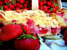 Drożdżówka pełna smaków i wspomnień z dzieciństwa! Na To Mam Ochote Ciasto Drozdzowe Z Truskawkami I Waniliowa Kruszonka