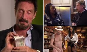 In the wake of this absolutely. John Mcafee S Wife Opens Up About Life As A Prostitute Daily Mail Online