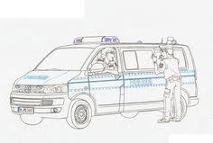 Blaulicht und martinshorn helfen den weg frei zu machen. Polizeiauto Echt Malvorlage Coloring And Malvorlagan