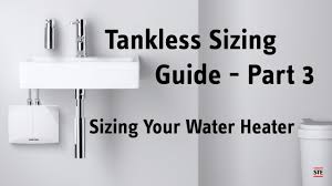 tankless sizing guide part 3 sizing your water heater