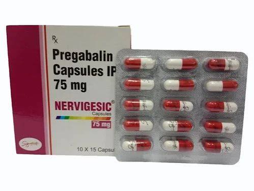 Pregabalin Capsules Ip 75 Mg at ₹ 250/box | प्रीगाबालिन in Nagpur | ID: 2854998289997