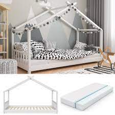 Die eltern sollen auch die aufmerksamkeit auf die matratze ziehen. Vitalispa Kinderbett Hausbett Design 90x200cm Kaufland De