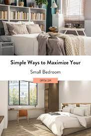 12 Small Bedroom Ideas To Maximize Your Space Small Bedroom Relaxing Bedroom Large Bedroom