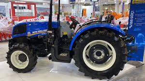 100 Beygir En Guclu Bahce Traktoru New Holland Td4 100f Youtube