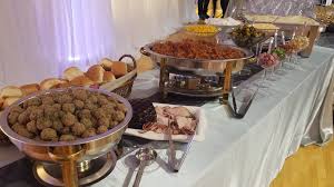 Sweet potato, idaho potatoes, purple potatoes and you have an array of toppings! 16 Topping Potato Bar