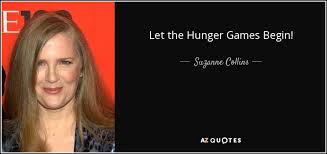 Passed out, all my friends went and passed out so much for the night last round for a.m. Suzanne Collins Quote Let The Hunger Games Begin