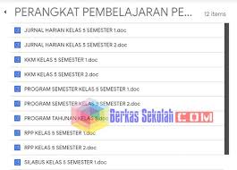 Download materi daring pjok kelas 5 semester 1 powerpoint dan pdf. Perangkat Pembelajaran Pjok Kelas 5 Sd Kurikulum 2013 Berkas Sekolah