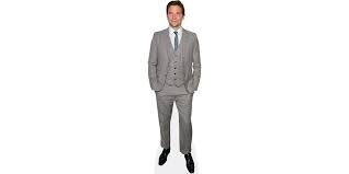 Bradley Cooper Grey Suit Cardboard Cutout Celebrity Cutouts
