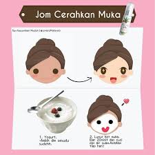 Hye Korang Hari Ni Nak Share Tips Simple Untuk Cerahkan Muka Bahan2 1 1 Sudu Yogurt Lumur Kat Muka Biar 20 Minit Diy Facial Mask Diy Facial Facial Masks